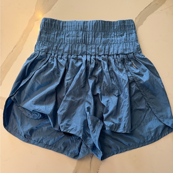 free people movement Pants - Blue “The Way Home Shorts” Free People